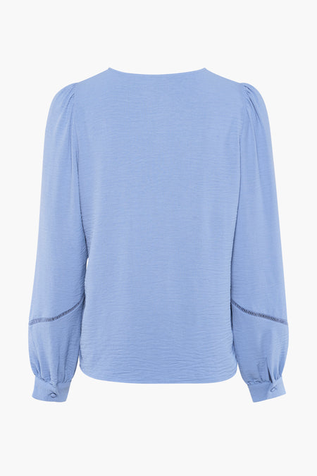 Blouse (lange mouwen) Blauw - VERO MODA®