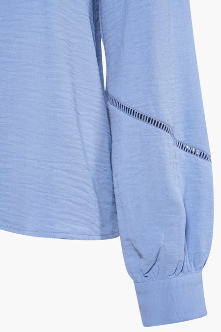 Blouse (lange mouwen) Blauw - VERO MODA®