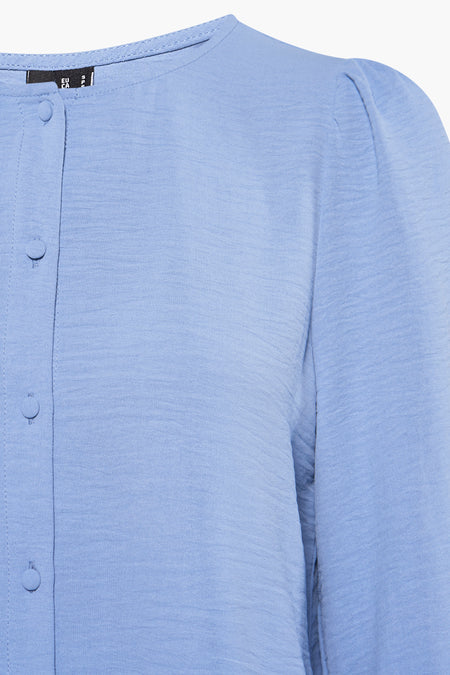 Blouse (lange mouwen) Blauw - VERO MODA®
