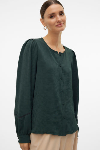 Blouse à manches longues - vert - VERO MODA®
