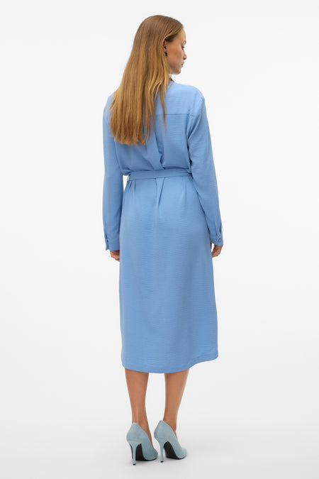 VMALVA L/S CALF SHIRT DRESS WVN GA