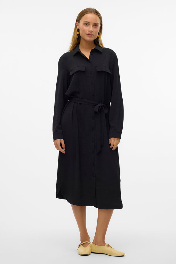 Kleedjes (lange mouwen) Zwart - VERO MODA®
