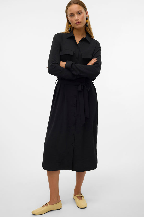 Kleedjes (lange mouwen) Zwart - VERO MODA®