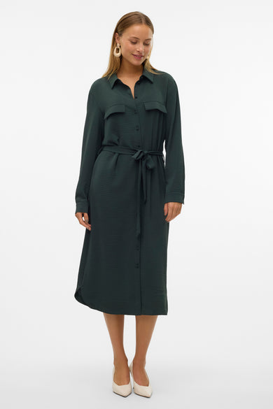 Kleedjes (lange mouwen) Groen - VERO MODA®