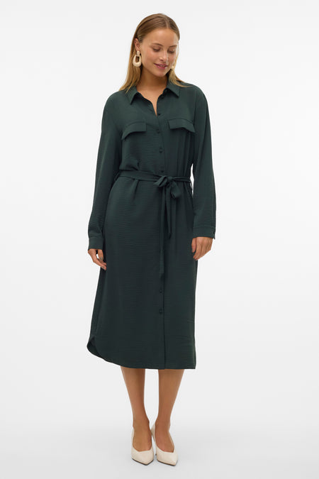 Kleedjes (lange mouwen) Groen - VERO MODA®