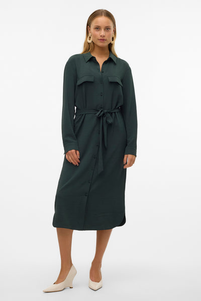 Kleedjes (lange mouwen) Groen - VERO MODA®
