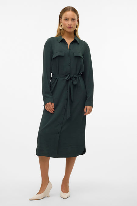 Kleedjes (lange mouwen) Groen - VERO MODA®