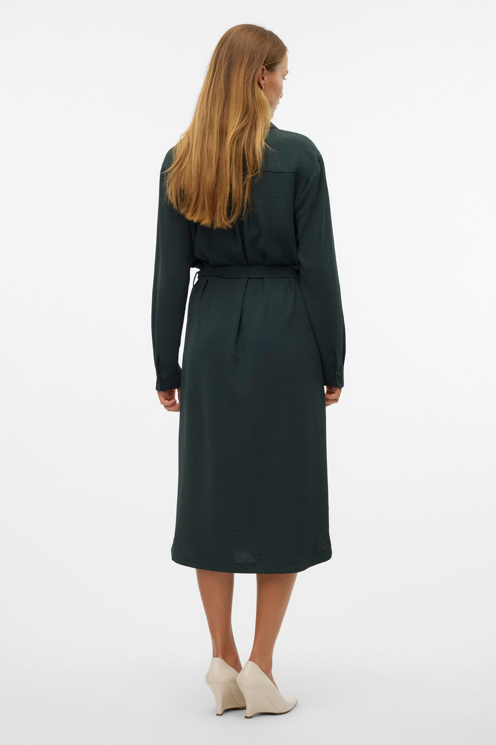 Kleedjes (lange mouwen) Groen - VERO MODA®
