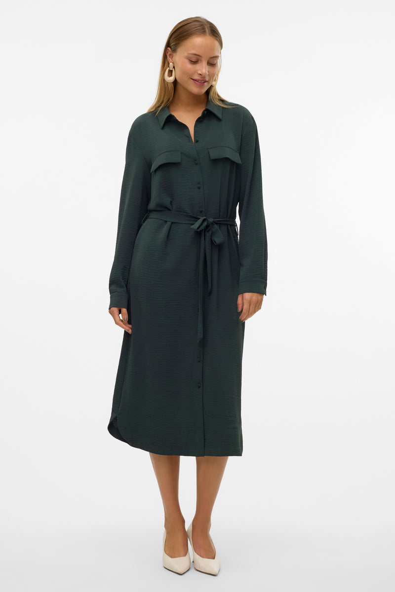 Kleedjes (lange mouwen) Groen - VERO MODA®