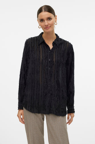 VMHARIET LS LOOSE SHIRT WVN GA