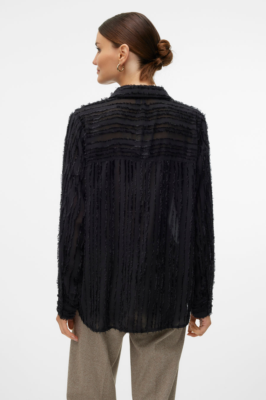 VMHARIET LS LOOSE SHIRT WVN GA