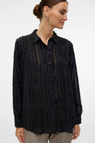 VMHARIET LS LOOSE SHIRT WVN GA