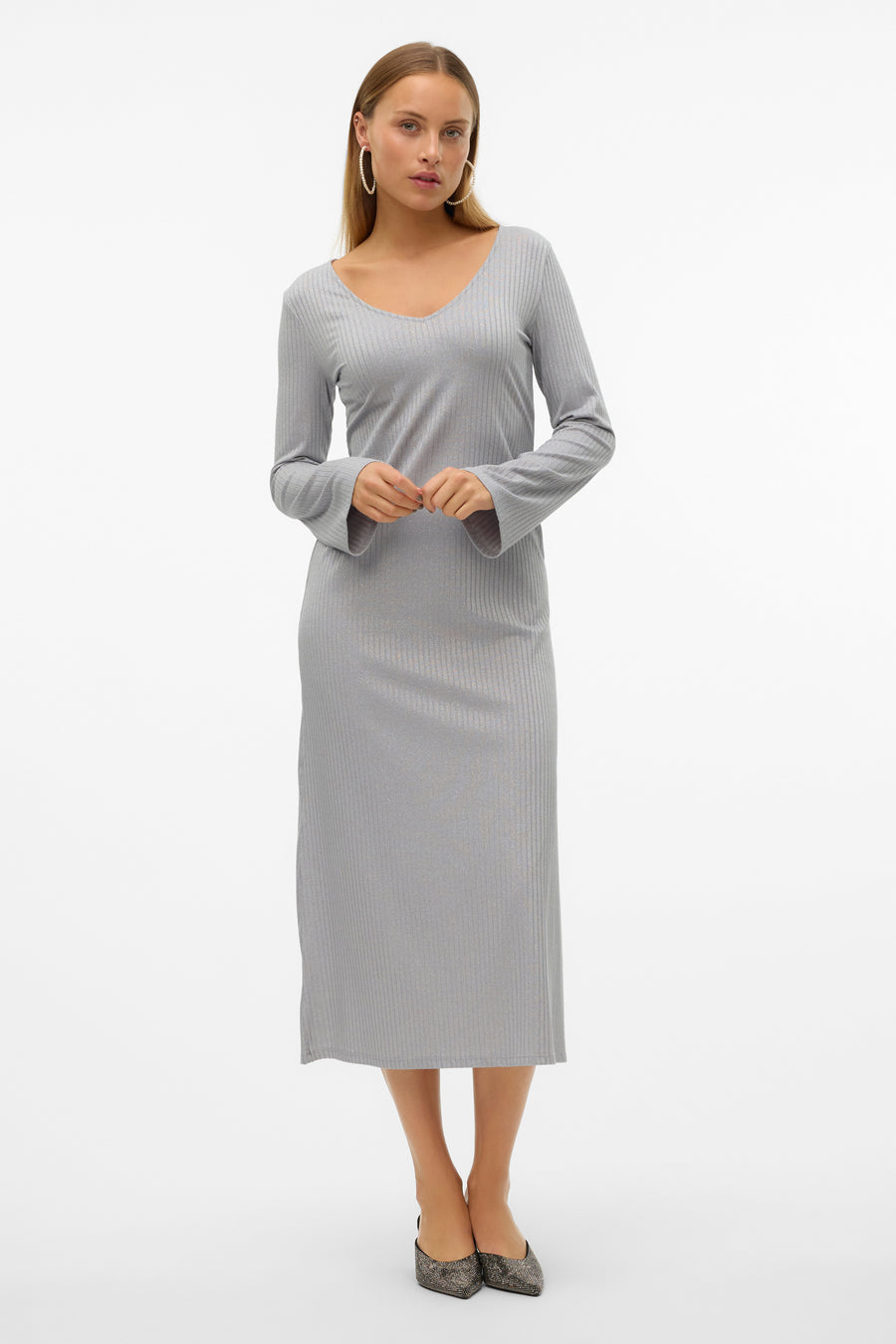 Lang kleedje - grijs - VERO MODA®