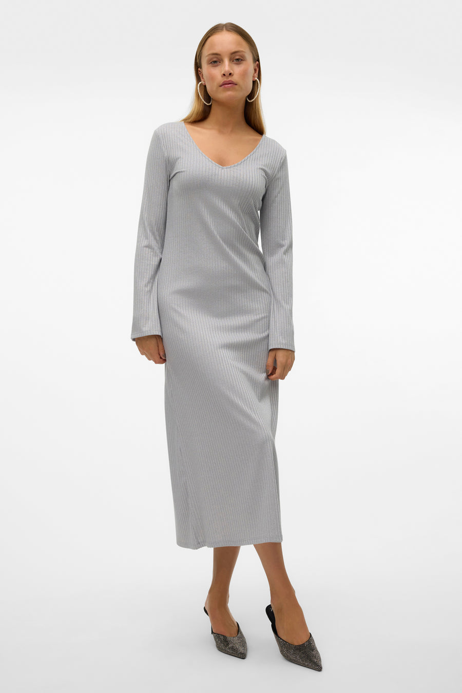 Lang kleedje - grijs - VERO MODA®