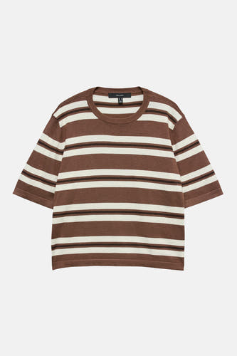 Pull O-hals - bruin