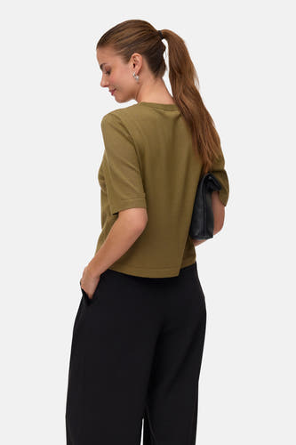 Pull col O vert - VERO MODA®