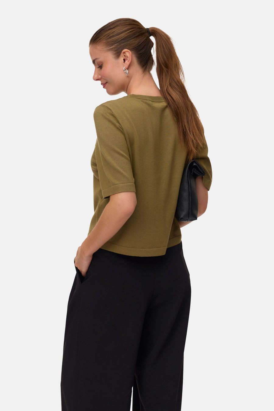 Pull col O vert - VERO MODA®