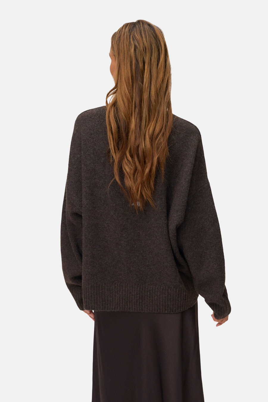 Pull met ronde hals - Chocolate Torte