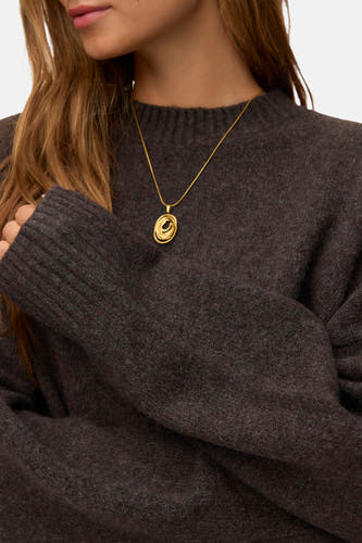 Pull met ronde hals - Chocolate Torte