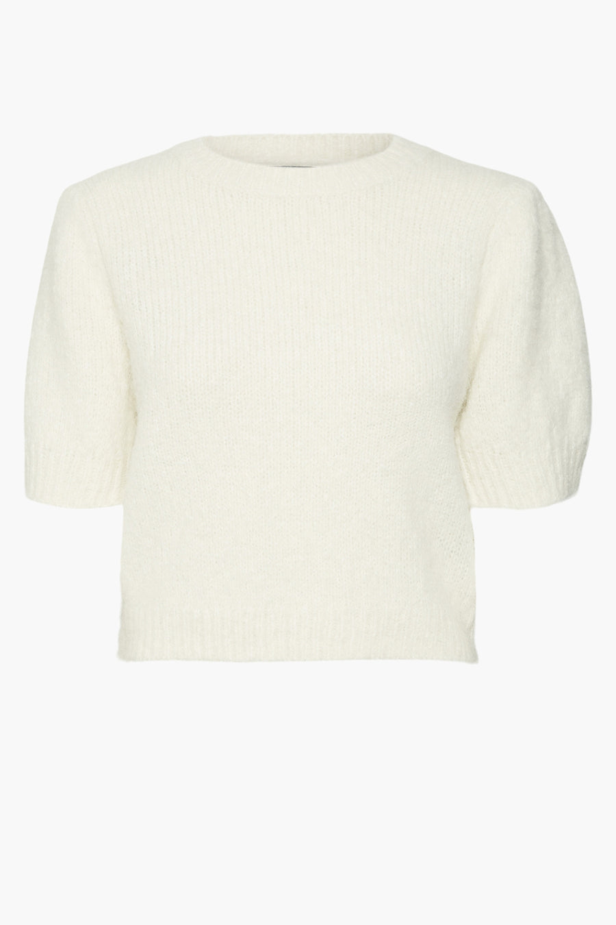 Pull à col rond - écru - VERO MODA®