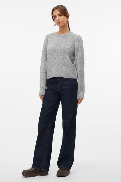 Trui met ronde hals Grijs - VERO MODA®