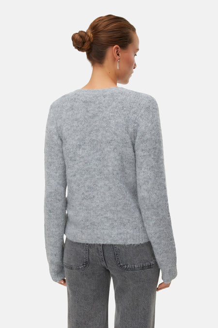 Cardigan - grijs