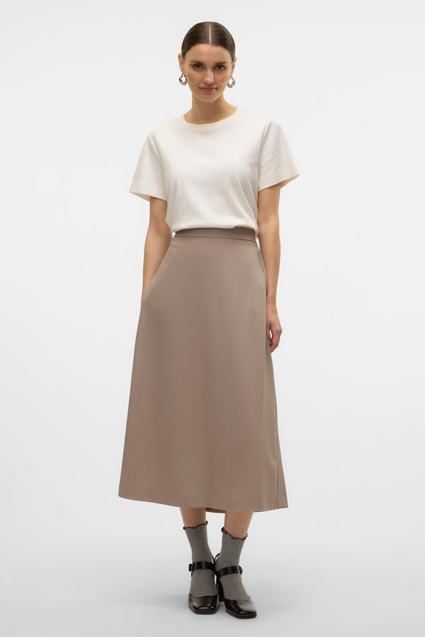 Rok (lang) Beige - VERO MODA®