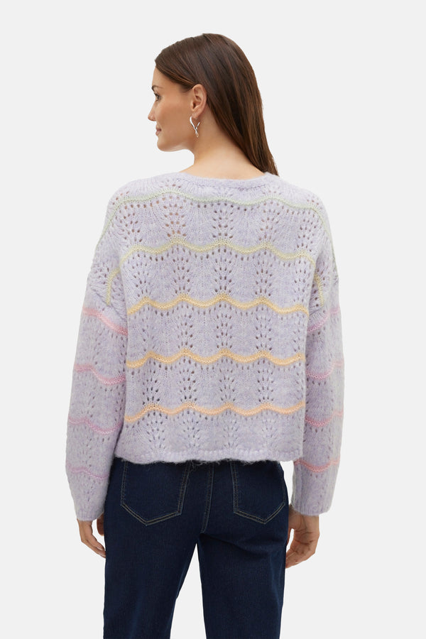 VMHATTY LS O-NECK STITCH PULLOVER BOO