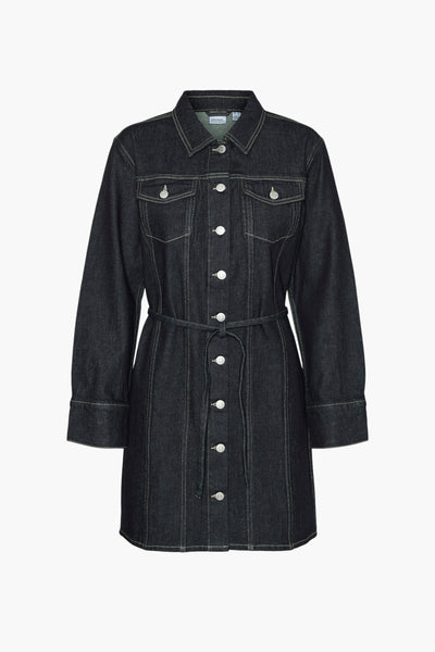 Kleedjes (lange mouwen) Dark blue denim - VERO MODA®