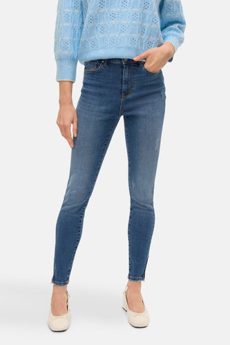 Pull met ronde hals - blauw - VERO MODA®