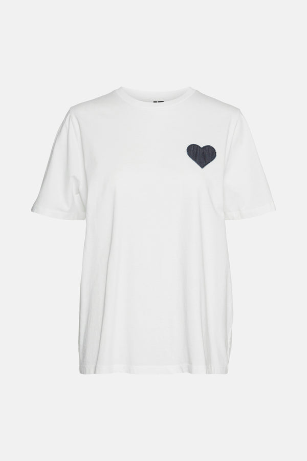 Top uni manche courte Blanc - VERO MODA®