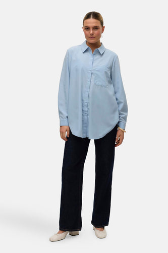 VMVERA L/S LONG SHIRT WVN BTQ GA