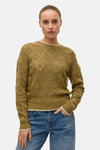 Trui met ronde hals Groen - VERO MODA®