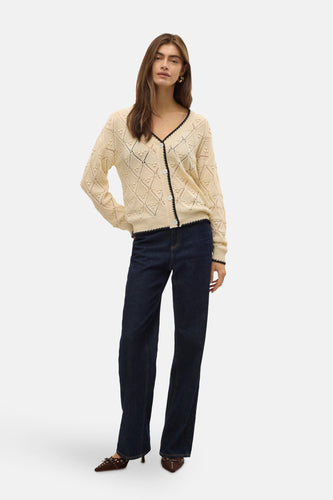 VMJULIAN LS V-NECK CARDIGAN GA BOO