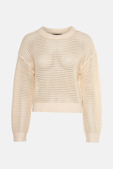 VMNEWMADERA LS O-NECK PULLOVER BOO