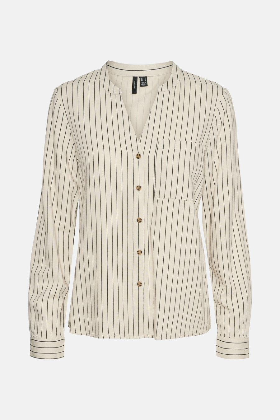 Chemise à manches longues - Beige - VERO MODA® - 6