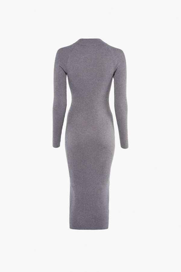 Kleedjes (lange mouwen) Grijs - VERO MODA®