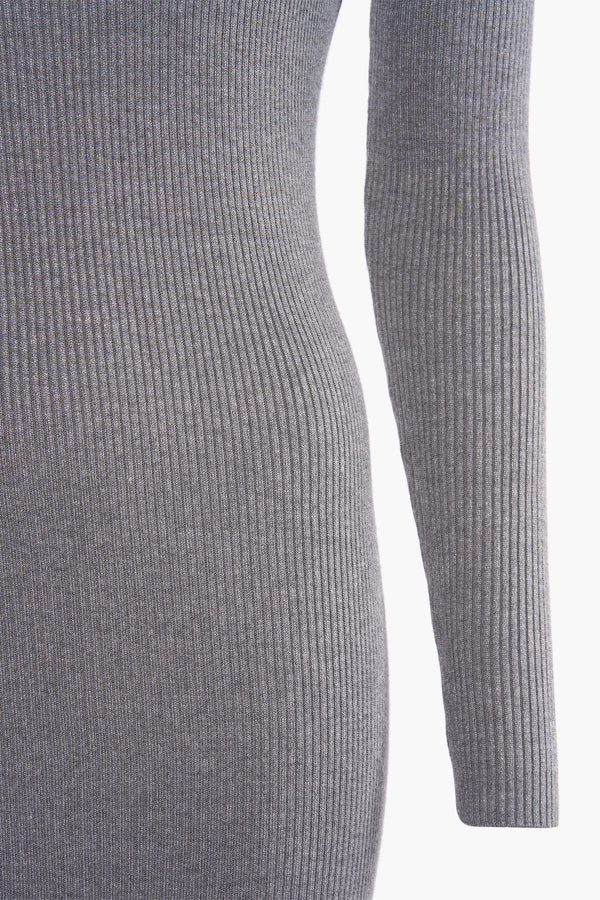 Kleedjes (lange mouwen) Grijs - VERO MODA®