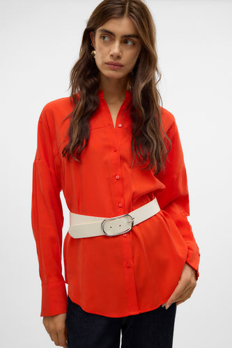 Hemd met lange mouwen - rood - VERO MODA®