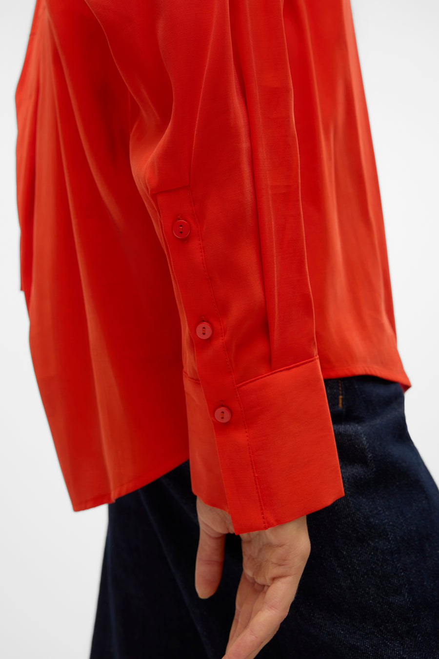 Hemd met lange mouwen - rood - VERO MODA®