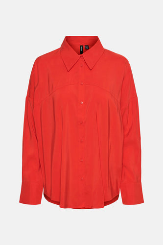 Hemd met lange mouwen - rood - VERO MODA®