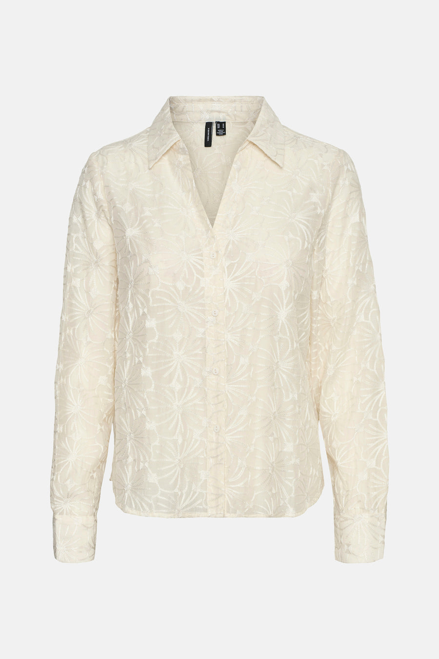 Chemise à manches longues - écru - VERO MODA® - 6