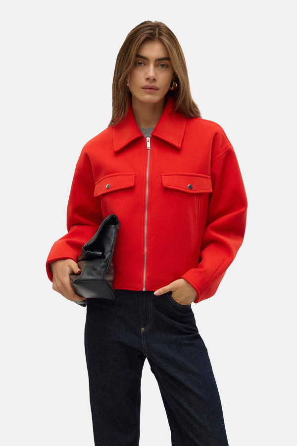 VMFORTUNEFREJ SHORT JACKET GA BOO