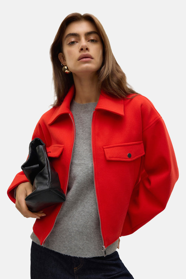 VMFORTUNEFREJ SHORT JACKET GA BOO