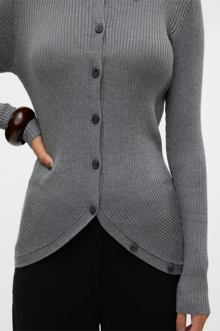 VMWILLOW LS POLO CARDIGAN VIP