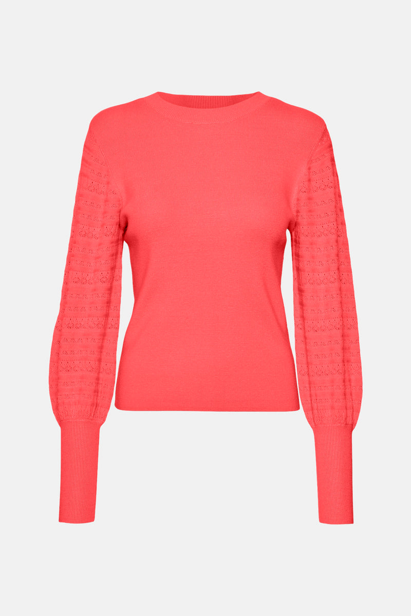 Pull col O Orange - VERO MODA®