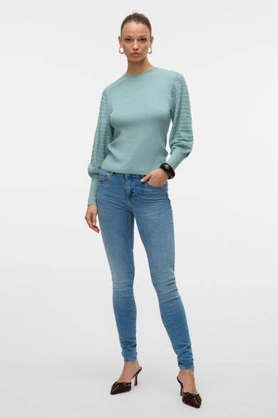Trui met ronde hals Groen - VERO MODA®