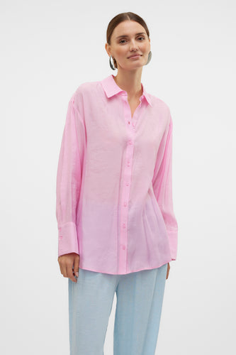 Hemd met lange mouwen - roze