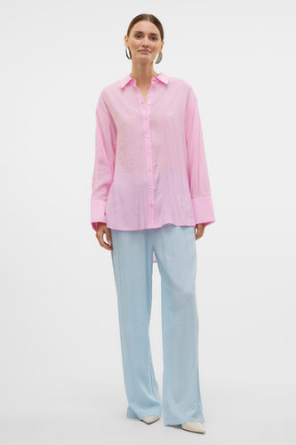 Hemd met lange mouwen - roze