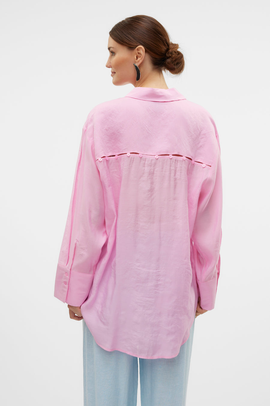 Hemd met lange mouwen - roze